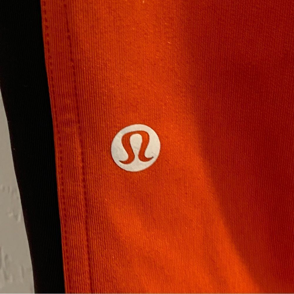 lululemon Box It Out Leggings in Bonfire/Black Size 4 - Picture 5 of 12
